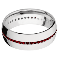 10K White Gold + Polish Finish