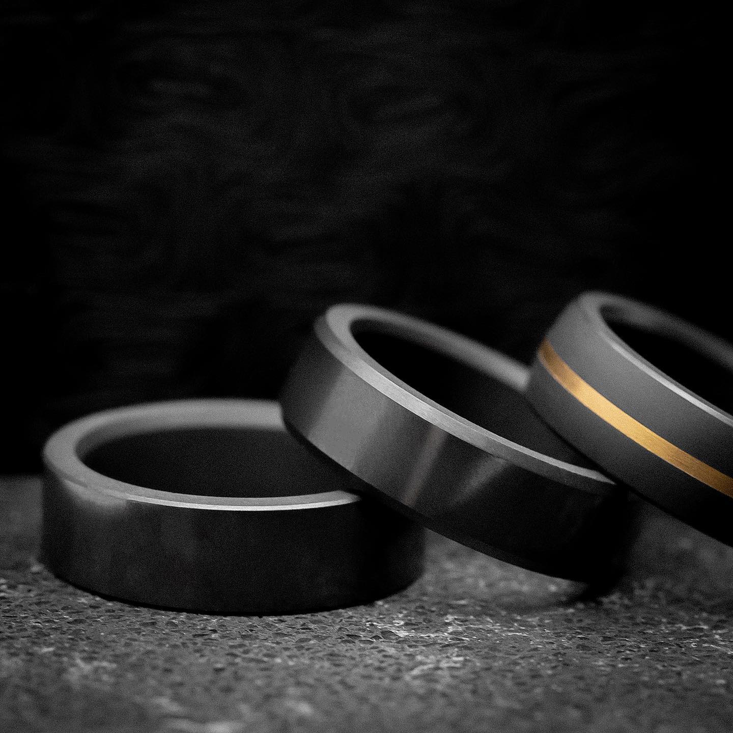 Elysium Black Diamond Rings