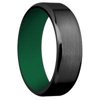 Zirconium + Satin , Polish Finish + Green