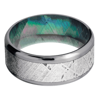 Tantalum + Satin , Polish Finish + Black Mother of Pearl