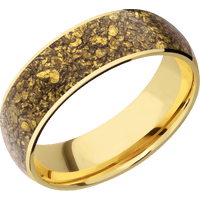 10K Yellow Gold + Polish Finish