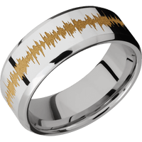 14K White Gold + Polish , Polish Finish