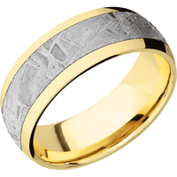14K Yellow Gold + Polish Finish