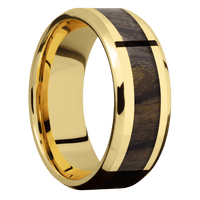 10K Yellow Gold + Polish , Polish Finish
