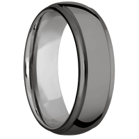 Tantalum Noir + Polish , Polish Finish + Titanium