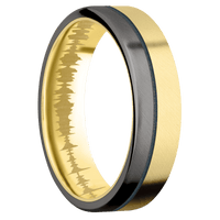 14K Yellow Gold + Anglesatin Finish