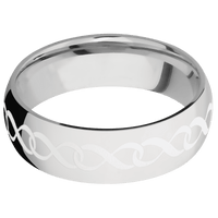 10K White Gold + Polish Finish