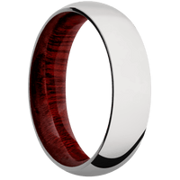 Palladium + Polish Finish + Blood Wood