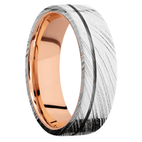 Woodgrain + Polish , Polish Finish + 14K Rose Gold