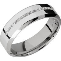 14K White Gold + Polish , Polish Finish