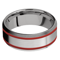 Titanium + Satin , Sand Finish