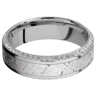 Palladium Silver + Satin , Polish Finish