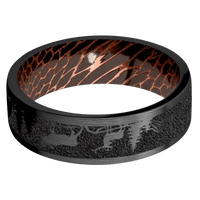 Zirconium + Satin Finish + Superconductor Noir