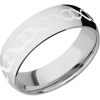 10K White Gold + Polish Finish
