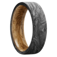 Forged Carbon Fiber + None Finish + Whiskey Barrel