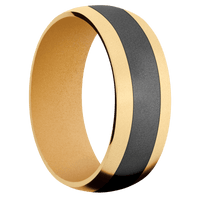 Zirconium + Bead Finish + Gold