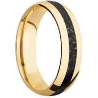 10K Yellow Gold + Polish Finish