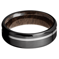 Zirconium + Satin , Satin Finish + Walnut