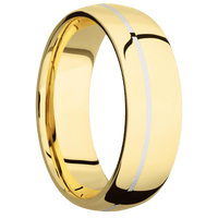 10K Yellow Gold + Polish , Polish Finish