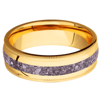 22K Yellow Gold + Polish Finish