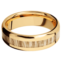 14K Yellow Gold + Polish , Polish Finish