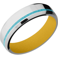 Cobalt Chrome + Polish , Polish Finish + Metallic Yellow