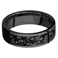 Zirconium + Polish Finish