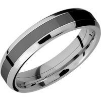 14K White Gold + Polish , Polish Finish