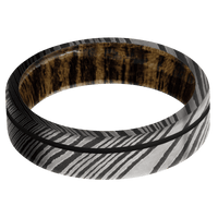 Damascus + Acid Finish + Bocote