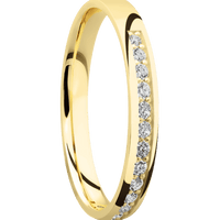 10K Yellow Gold + Polish Finish