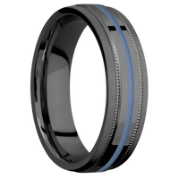 Zirconium + Polish , Bead Finish