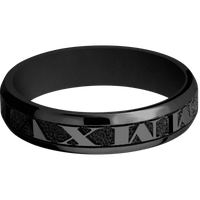 Zirconium + Polish , Polish Finish + Black