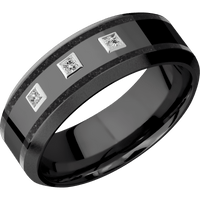 Zirconium + Polish , Bead Finish