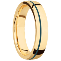 10K Yellow Gold + Polish , Polish Finish