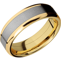10K Yellow Gold + Polish , Polish Finish