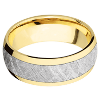 14K Yellow Gold + Polish Finish