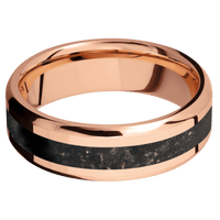 14K Rose Gold + Polish , Polish Finish