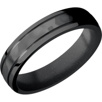 Zirconium + Rockpolish , Polish Finish + Dark Grey