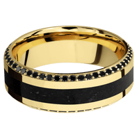 10K Yellow Gold + Polish , Polish Finish
