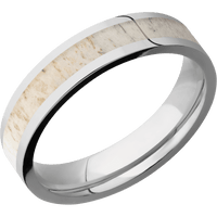 14K White Gold + Polish Finish