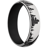 Titanium + Polish Finish + Black