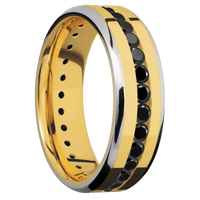 18K Yellow Gold + Polish , Polish Finish
