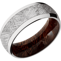 Cobalt Chrome + Polish Finish + Sapele