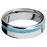 10K White Gold + Polish , Satin Finish