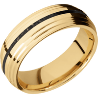 10K Yellow Gold + Polish , Polish Finish