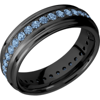 Zirconium + Distressed , Polish Finish