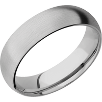 18K White Gold + Satin Finish + Titanium