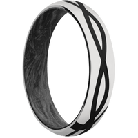 Platinum + Polish Finish + Forged Carbon Fiber