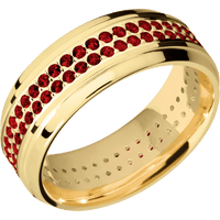 10K Yellow Gold + Polish , Polish Finish