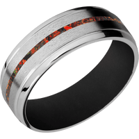 Titanium + Stone , Polish Finish + Black